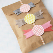 Paper Candy Gift Toppers