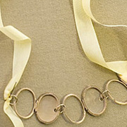 DIY Locket Links Necklace by Janice