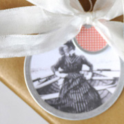 Vintage Photo Gift Tags