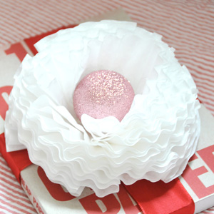 Coffee Filter Gift Topper