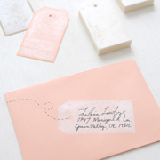 DIY Tag-shaped Stamps