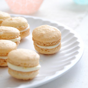 Clementine Macarons with Citrus Cream Filling