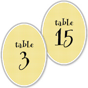 Numbered Table Cards 1-20