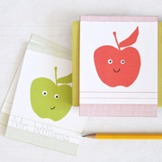 Cute Apple Note Flats