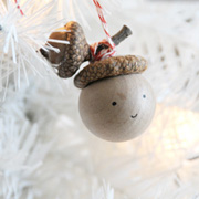 DIY Acorn Topped Ornaments
