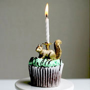 DIY Gilded Party Animal Candle Holders from This is Glamorous