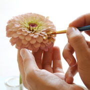 DIY Gilded Flowers